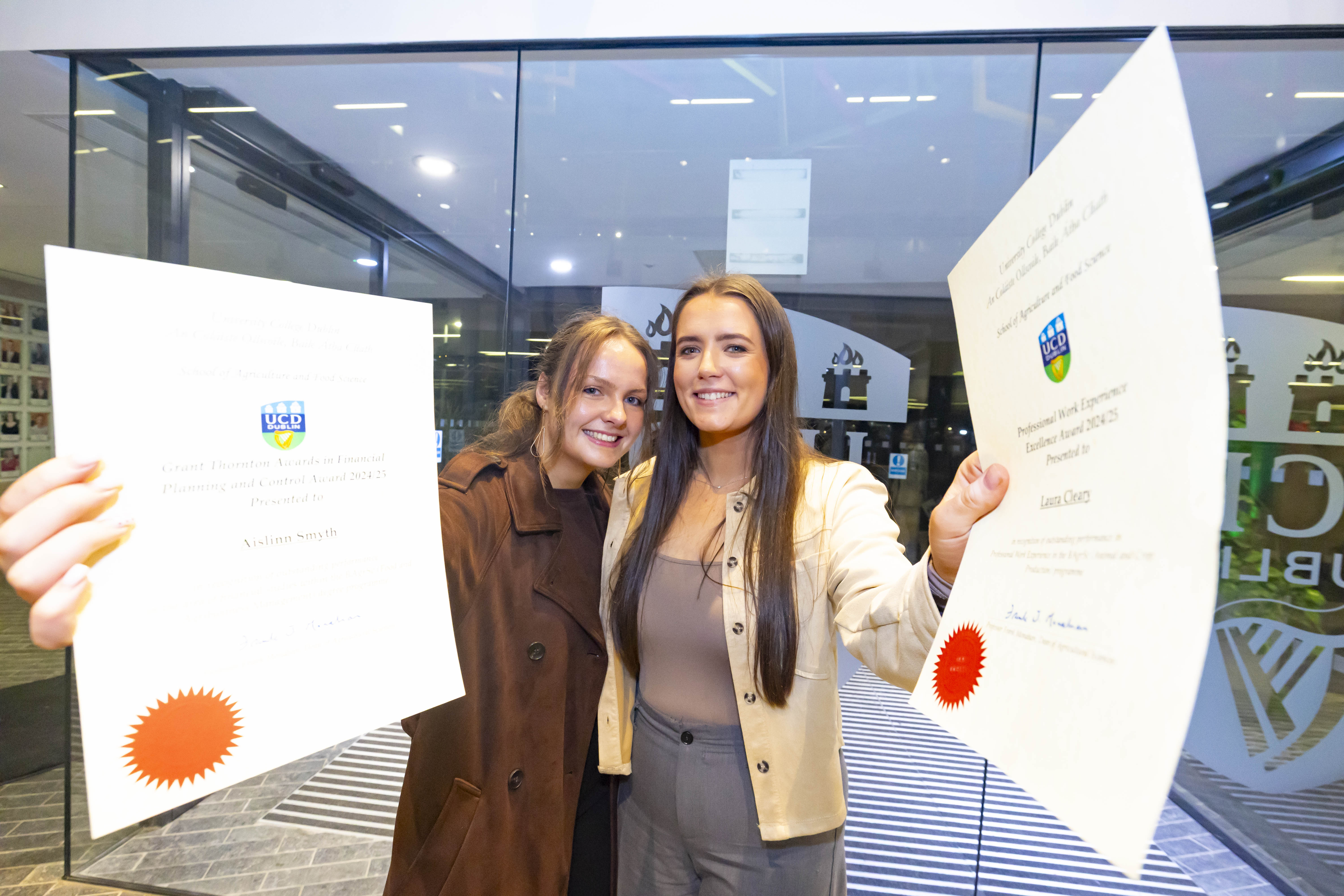 UCD School of Agriculture & Food Science Awards Night 2025